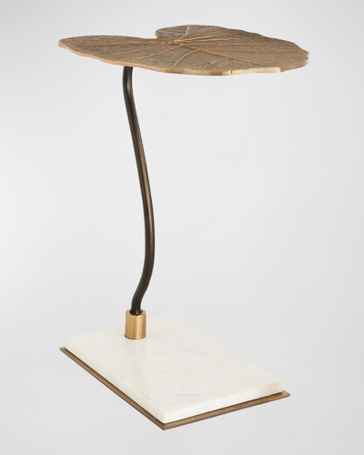 Shop Arteriors Tendril Accent Table In Gold