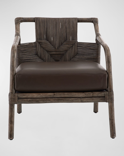 Shop Arteriors Newton Lounge Chair In Gray