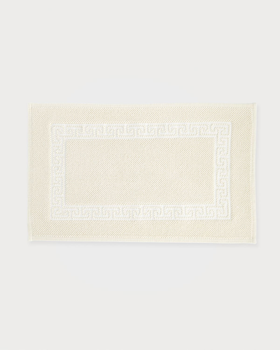 Matouk Adelphi Cotton Bath Rug In Ivory