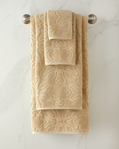 Shop Sferra Moresco Bath Towel In Oat