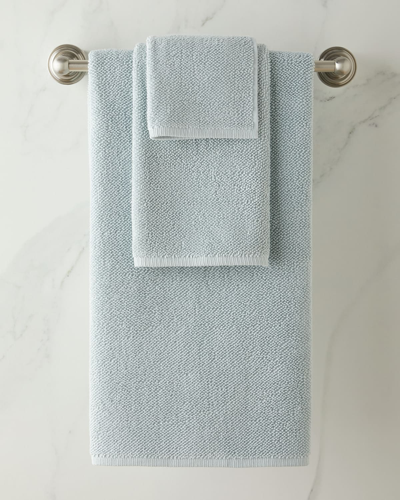 Shop Kassatex Veneto Hand Towel In Raindrop