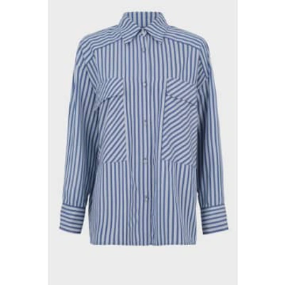 Shop Cras Day Shirt In Blue