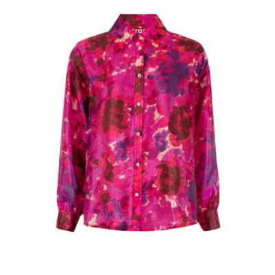 Shop Cras Gina Shirt- Pink Garden