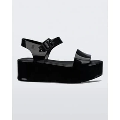 Shop Melissa Mar Platform Sandals In Black