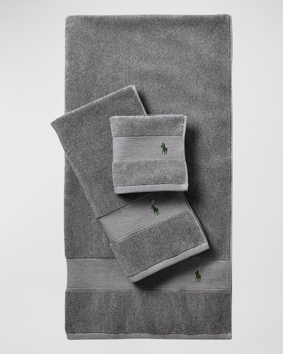 Polo Ralph Lauren Polo Player Bath Towel In Barclay Heather