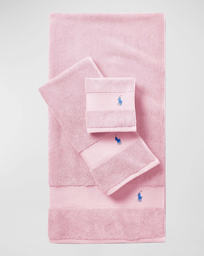 Shop Ralph Lauren Polo Player Body Sheet In Carmel Pink