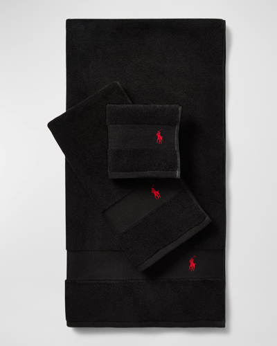 Shop Ralph Lauren Polo Player Body Sheet In Polo Black