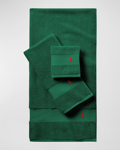 Polo Ralph Lauren Polo Player Cotton Towel Collection In College Green
