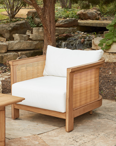 Shop Neuwood Living Paragon Outdoor Club Chair In Beige