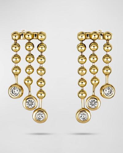 Shop Stone And Strand Bedazzle Diamond Stud Earrings In Yellow Gold