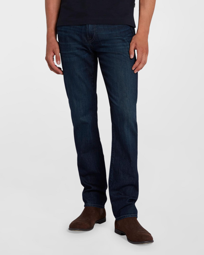 Shop 7 For All Mankind Men's Straight-leg Jeans In Perennial