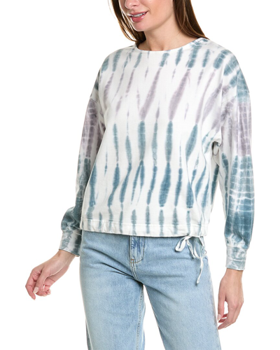 Shop Xcvi Wearables Dottie Sweatshirt In Blue
