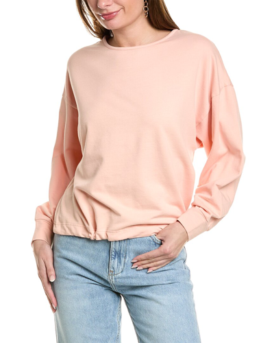 Shop Xcvi Wearables Dottie Sweatshirt In Pink