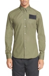 GIVENCHY Extra Trim Fit Shirt With Removable Patch