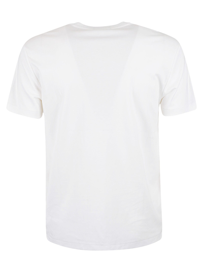 Shop Polo Ralph Lauren Embroidered T-shirt In White