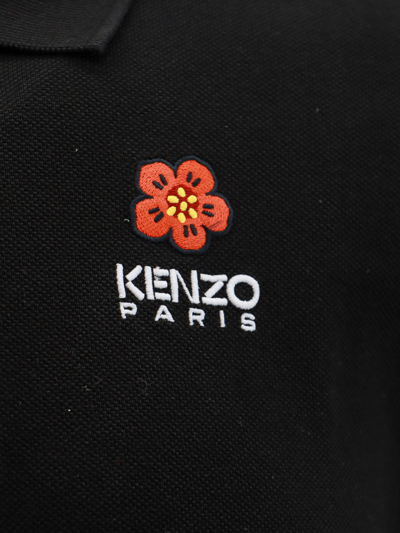 Shop Kenzo Polo Shirt In J Black