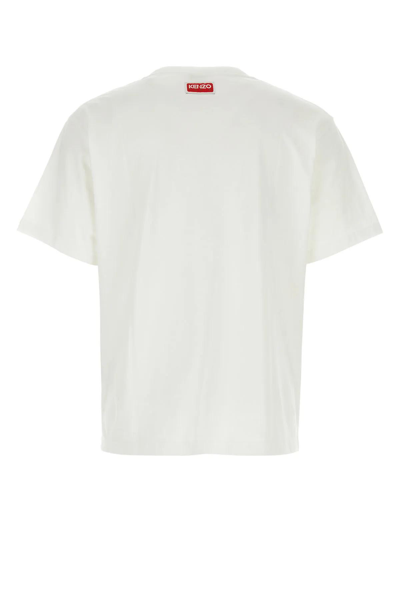 Shop Kenzo White Cotton Oversize T-shirt In Off White