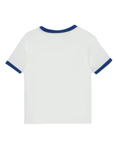 Shop Gucci Childrens Original 1921 Cotton T-shirt In Bianco