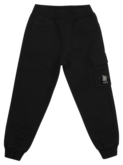 Shop C.p. Company U16 - Sweatpants In Black