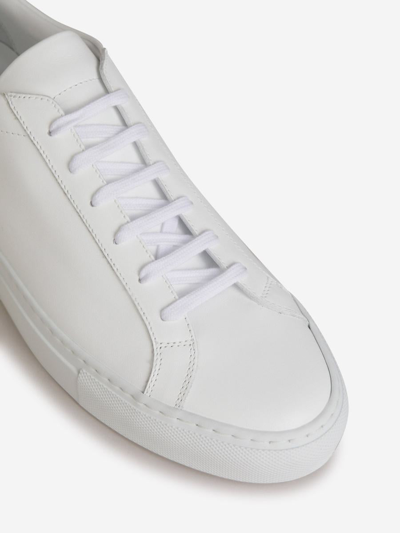 Shop Common Projects Achilles Sneakers In Blanc