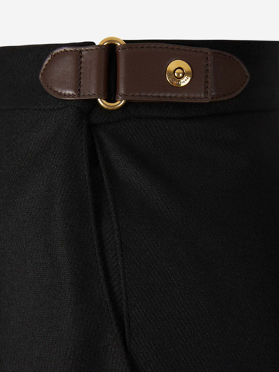 Shop Loro Piana Alin Cashmere Skirt In Negre