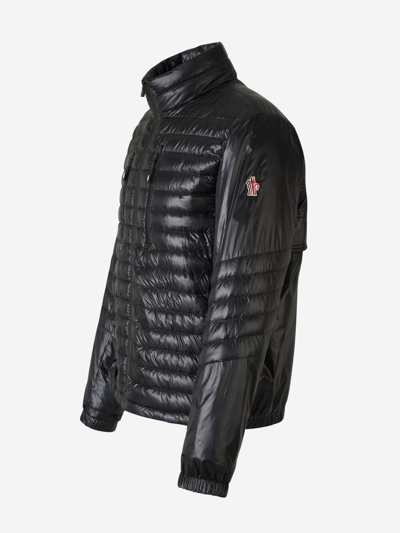 Shop Moncler Grenoble Althaus Quilted Jacket In Negre