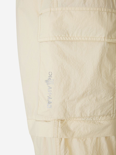 Shop Moncler Grenoble Hybrid Technical Joggers In Embroidered Logo On The Pocket