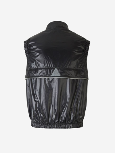 Shop Moncler Grenoble Ollon Padded Vest In Negre