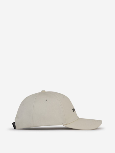 Shop Palm Angels Embroidered Logo Cap In Embroidered Logo On The Front In Contrast