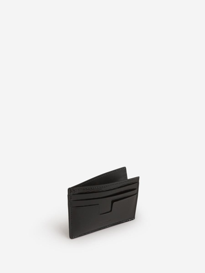 Shop Tom Ford Patent Leather Card Holder In Patent Leather Design