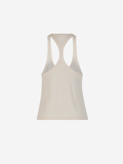 Shop Tom Ford Viscose Tank Top In Nude