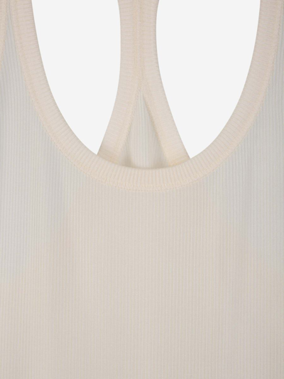 Shop Tom Ford Viscose Tank Top In Nude