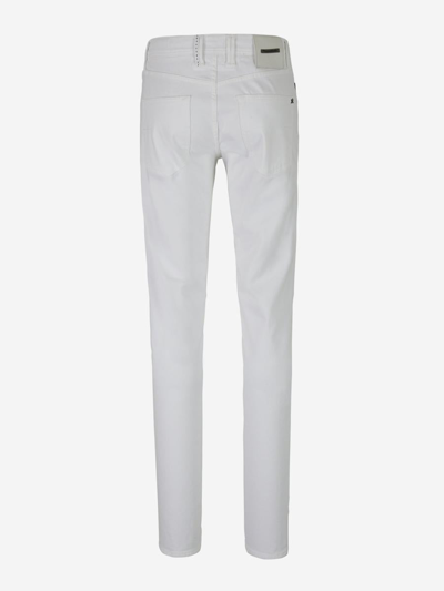 Shop Tramarossa Leonardo Cotton Jeans In White