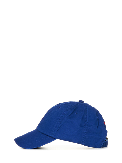 Shop Polo Ralph Lauren Hat In Blu