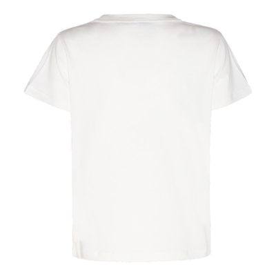Pinko White T-shirt With Logo Print