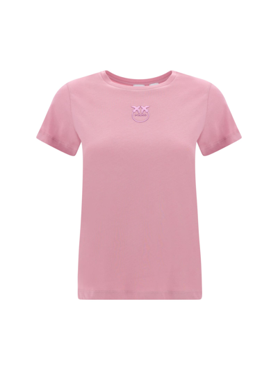 Shop Pinko Bussolotto T-shirt In Pink