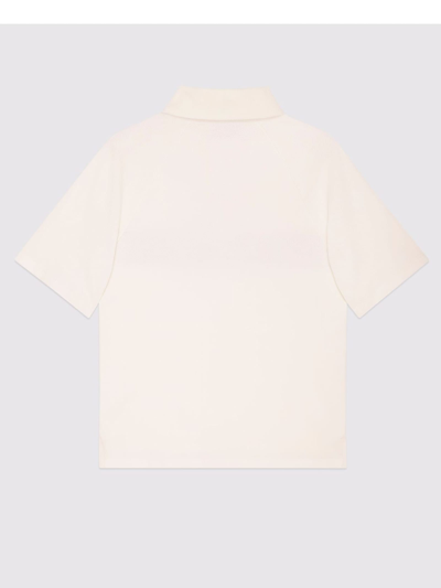 Shop Gucci Childrens Cotton Polo Top With Web
