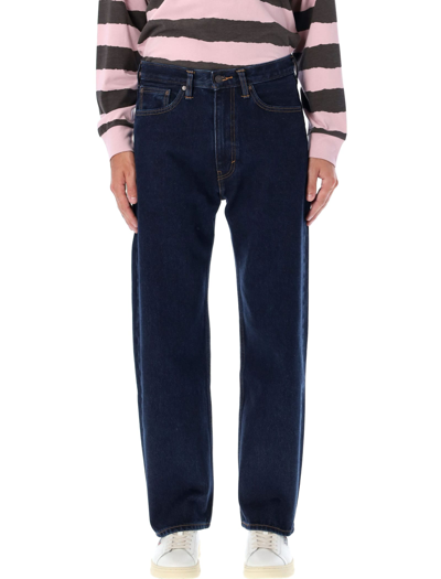 Shop Levi's Cotton Baggy Five Pocket Jeans In Dk Blue