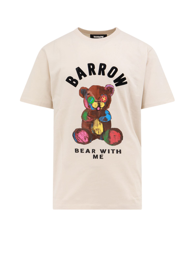 Shop Barrow T-shirt In Neutrals