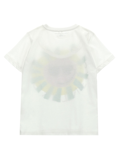 Shop Stella Mccartney Printed T-shirt In Bianco