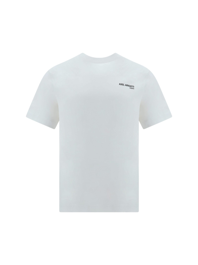 Shop Axel Arigato T-shirt In Bianco