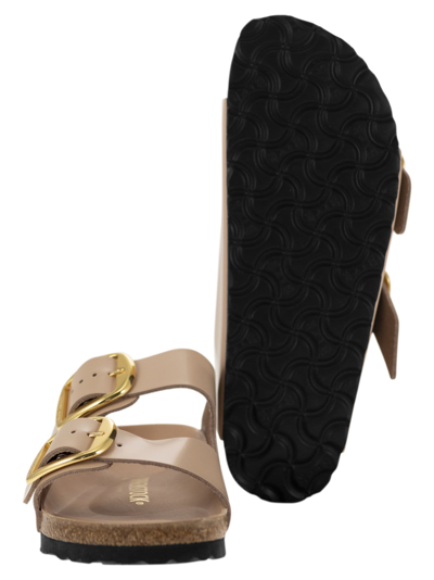 Shop Birkenstock Arizona - Slipper Sandal  In Beige