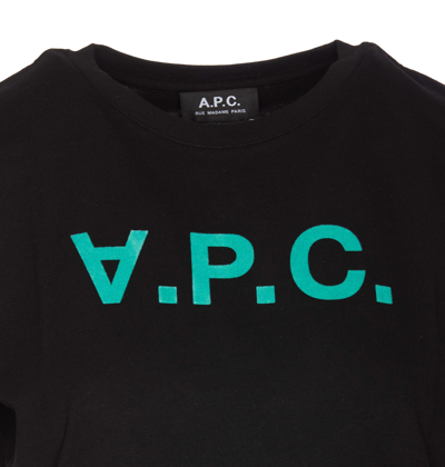 Shop Apc Logo T-shirt