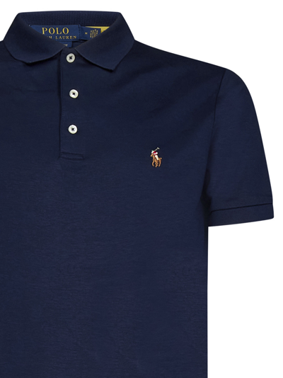 Shop Ralph Lauren Polo Shirt In Refined Navy