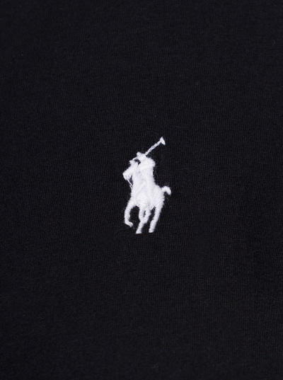 Shop Ralph Lauren Short Sleeves T-shirt In Polo Black
