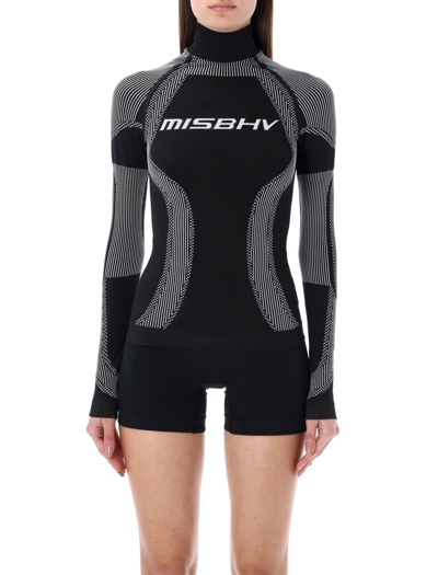 Shop Misbhv Sport Long-sleeve Top In Black