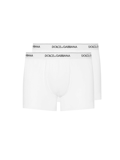 Shop Dolce & Gabbana Slip In Bianco Ottico