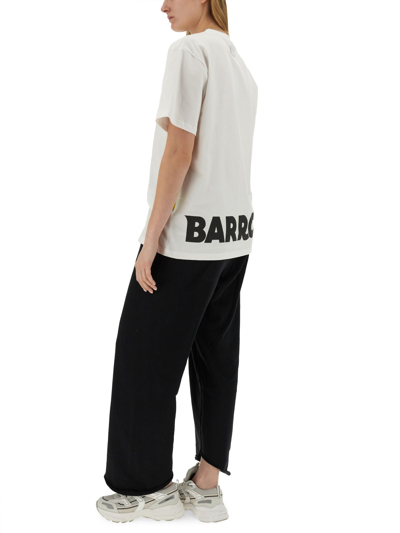 Shop Barrow T-shirt With Logo In Off White