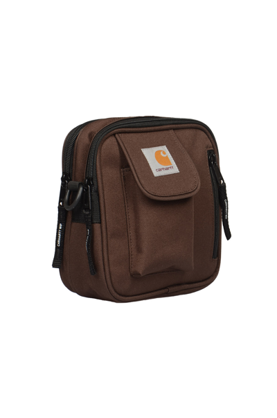Shop Carhartt Essentials Small Shoulder Bag In Brown