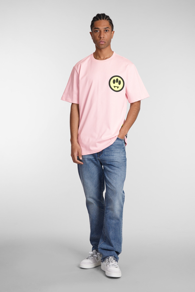 Shop Barrow T-shirt In Rose-pink Cotton